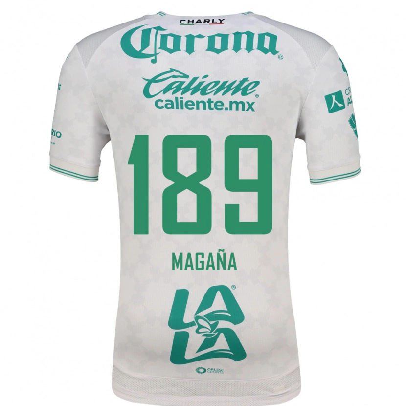 Danxen Män Emilio Magaña #189 Ljusgrön Vit Bortatröja Matchtröjor 2026/27 Tröjor T-Tröja