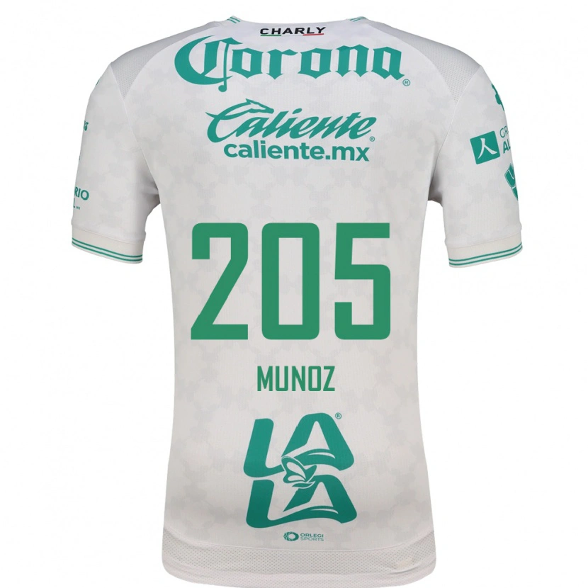 Danxen Män Guillermo Muñoz #205 Ljusgrön Vit Bortatröja Matchtröjor 2026/27 Tröjor T-Tröja