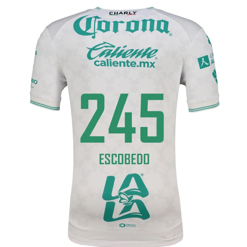 Danxen Män Rodrigo Escobedo #245 Ljusgrön Vit Bortatröja Matchtröjor 2026/27 Tröjor T-Tröja