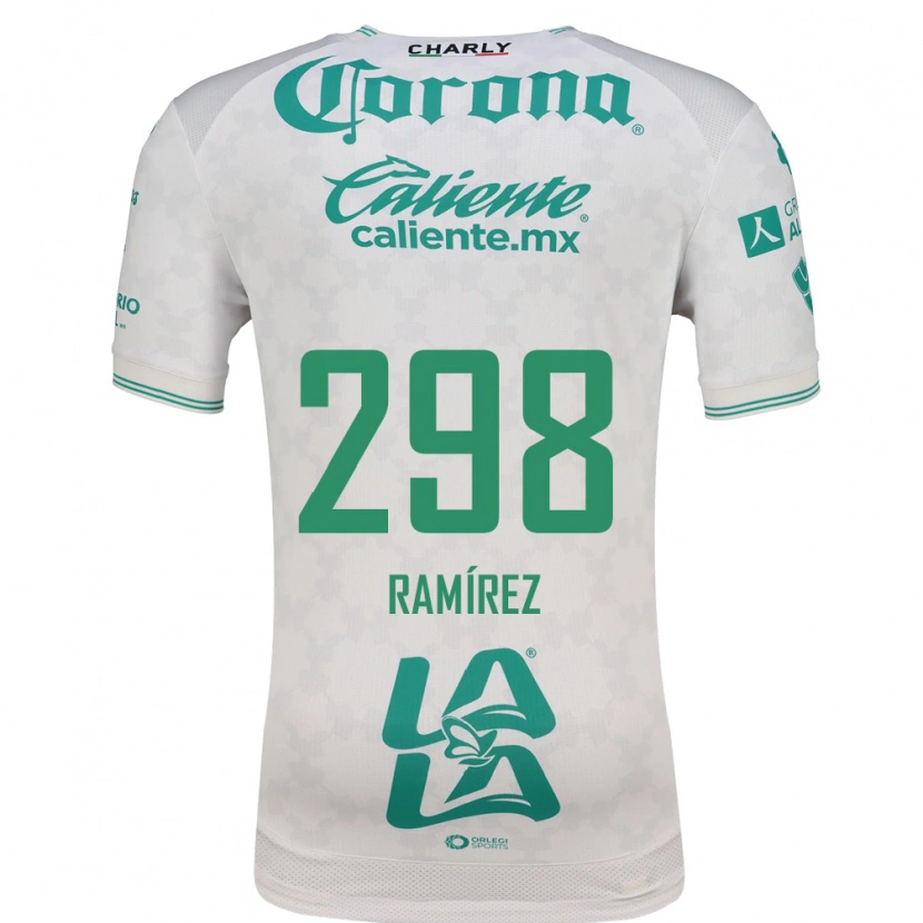 Danxen Män Ángel Ramírez #298 Ljusgrön Vit Bortatröja Matchtröjor 2026/27 Tröjor T-Tröja