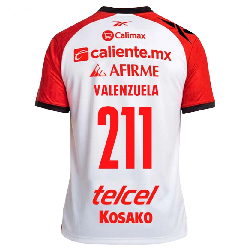 Danxen Män Aldieri Valenzuela #211 Vit Svart Röd Bortatröja Matchtröjor 2026/27 Tröjor T-Tröja