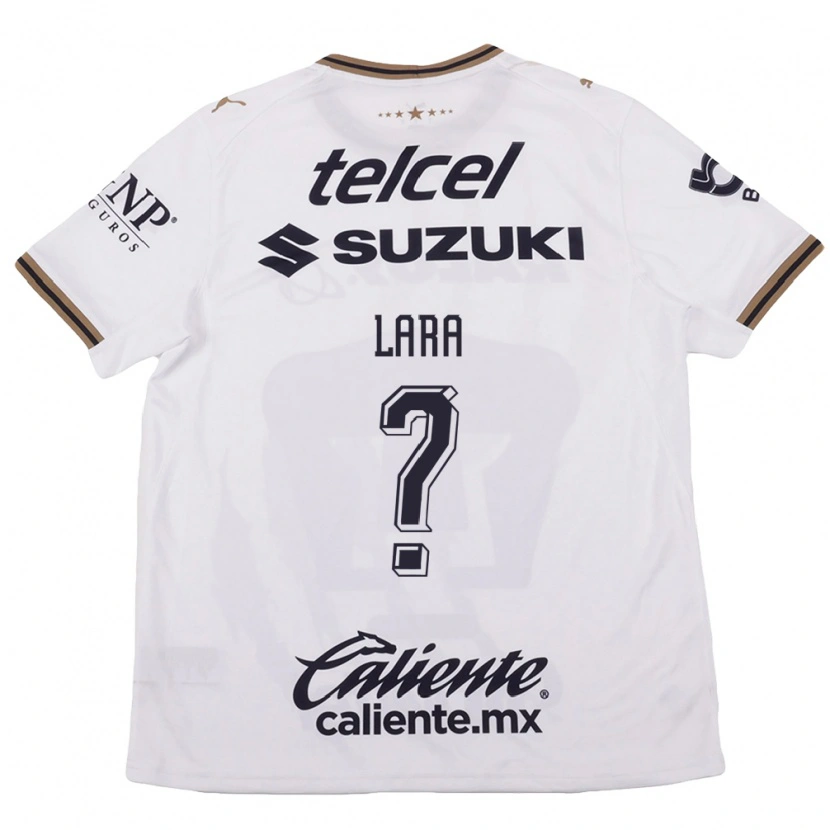 Danxen Män Erick Lara #0 Vit Svart Brun Bortatröja Matchtröjor 2026/27 Tröjor T-Tröja
