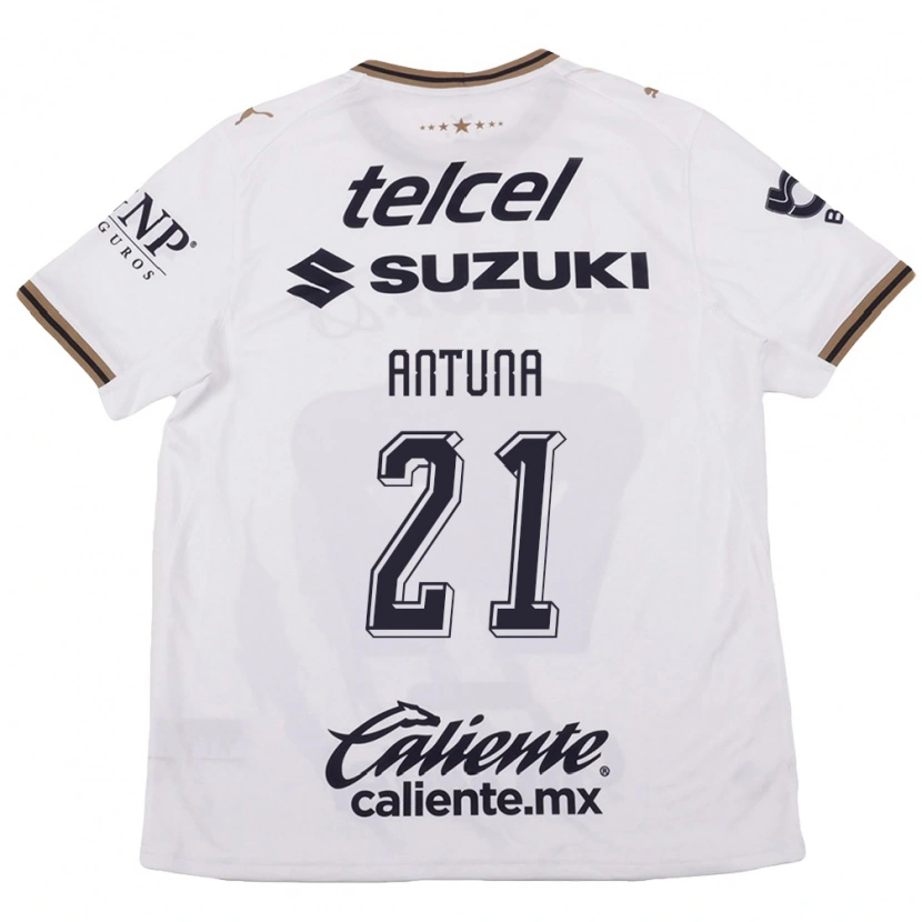 Danxen Män Uriel Antuna #21 Vit Svart Brun Bortatröja Matchtröjor 2026/27 Tröjor T-Tröja