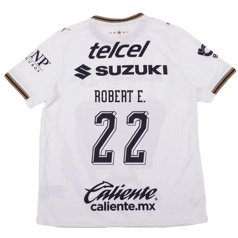 Danxen Män Robert Ergas #22 Vit Svart Brun Bortatröja Matchtröjor 2026/27 Tröjor T-Tröja
