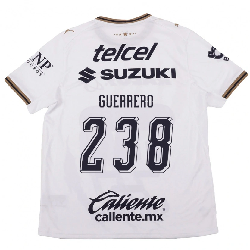 Danxen Män André Guerrero #238 Vit Svart Brun Bortatröja Matchtröjor 2026/27 Tröjor T-Tröja