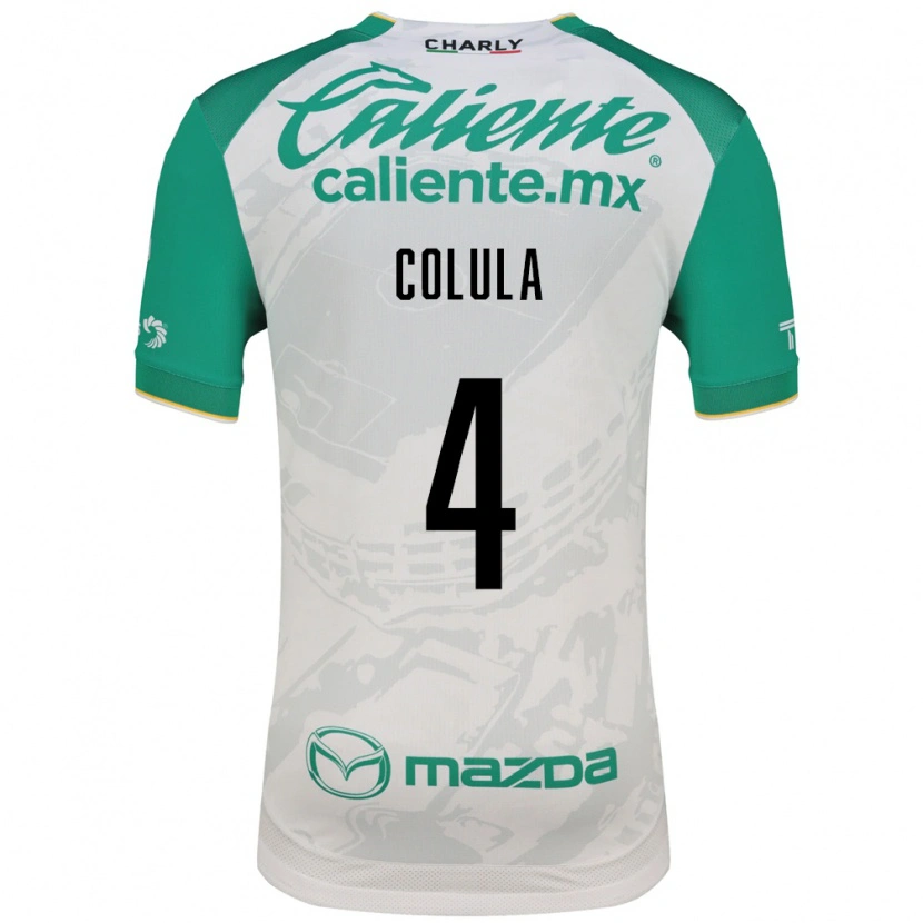Danxen Män Bryan Colula #4 Ljusgrön Vit Bortatröja Matchtröjor 2026/27 Tröjor T-Tröja