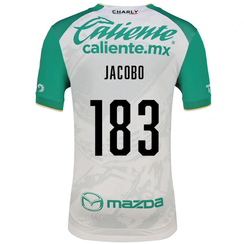 Danxen Män Sebastián Jacobo #183 Ljusgrön Vit Bortatröja Matchtröjor 2026/27 Tröjor T-Tröja