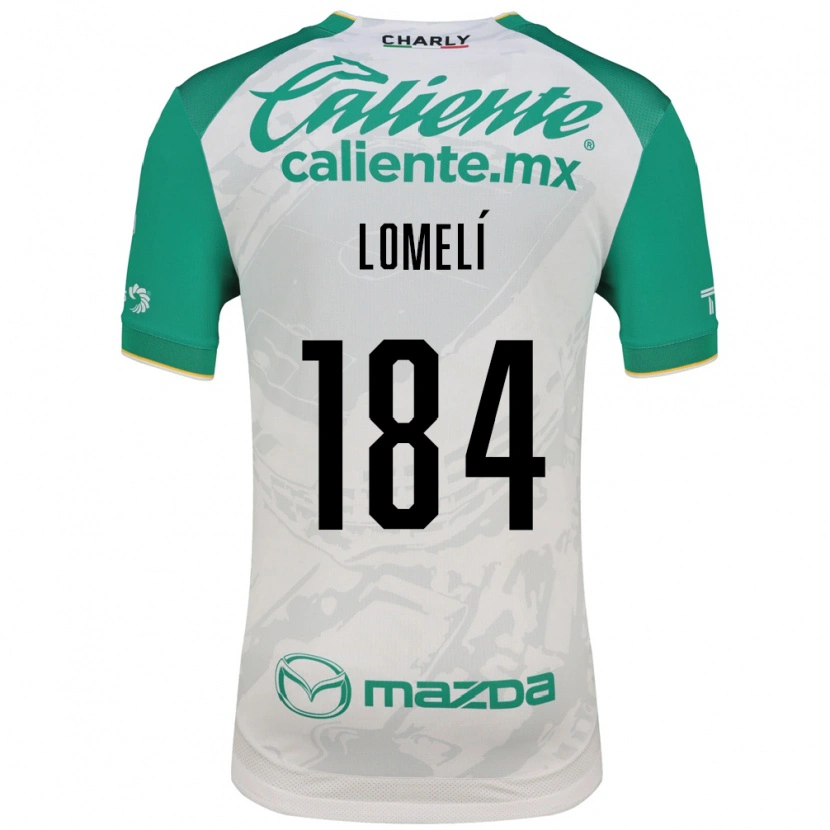 Danxen Män Diego Lomelí #184 Ljusgrön Vit Bortatröja Matchtröjor 2026/27 Tröjor T-Tröja