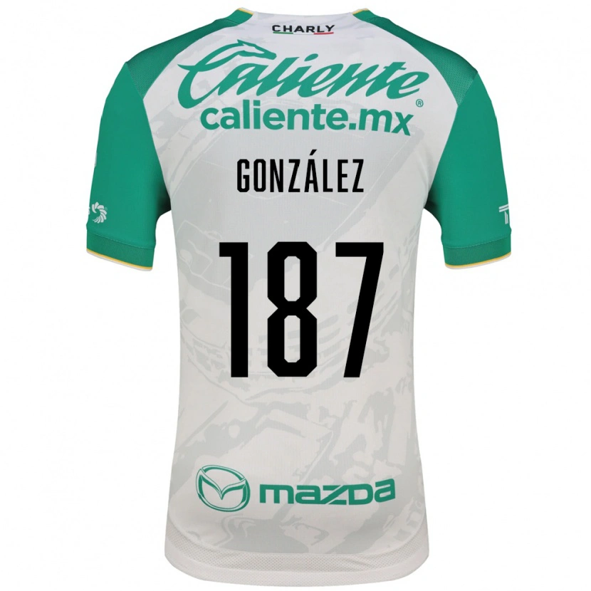 Danxen Män Milán González #187 Ljusgrön Vit Bortatröja Matchtröjor 2026/27 Tröjor T-Tröja