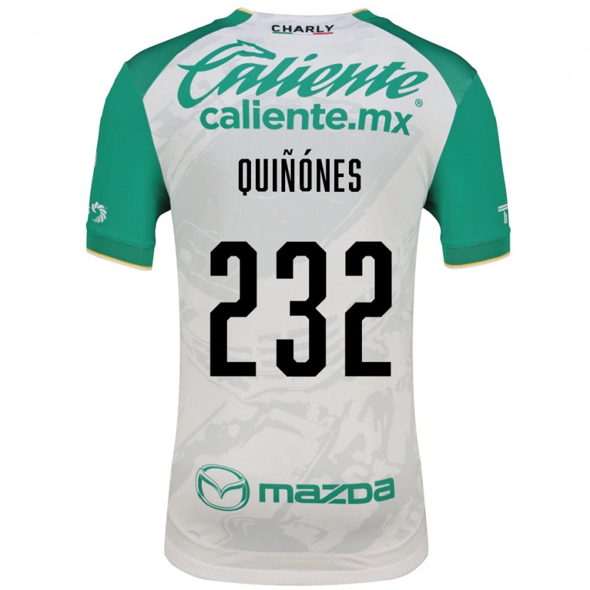Danxen Män Jorge Quiñónes #232 Ljusgrön Vit Bortatröja Matchtröjor 2026/27 Tröjor T-Tröja