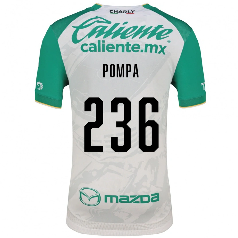 Danxen Män Gerardo Pompa #236 Ljusgrön Vit Bortatröja Matchtröjor 2026/27 Tröjor T-Tröja