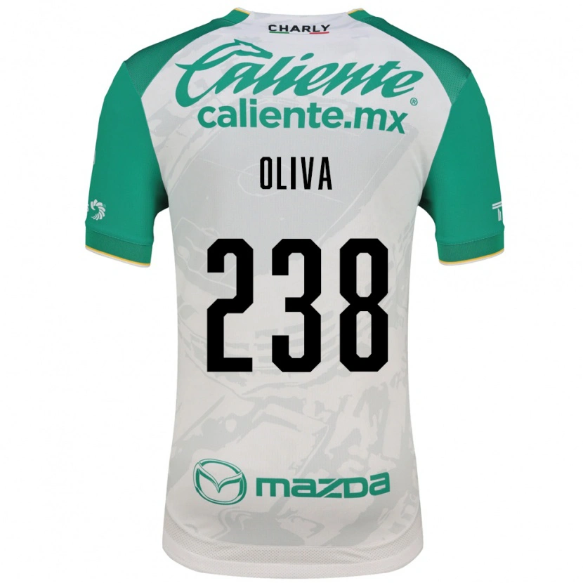 Danxen Män Emiliano Oliva #238 Ljusgrön Vit Bortatröja Matchtröjor 2026/27 Tröjor T-Tröja