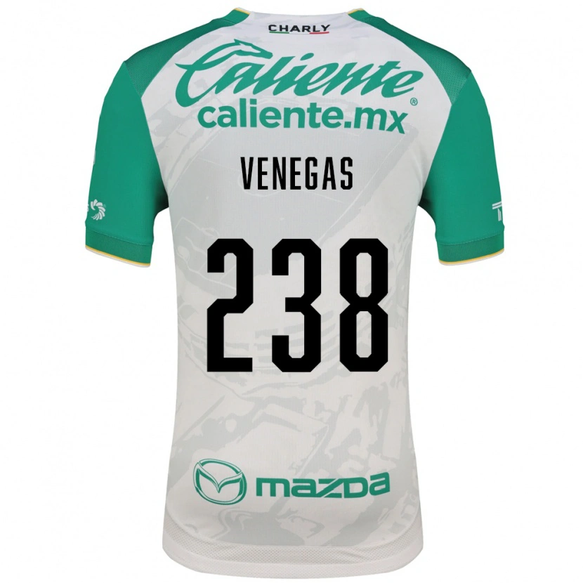 Danxen Män Luis Venegas #238 Ljusgrön Vit Bortatröja Matchtröjor 2026/27 Tröjor T-Tröja