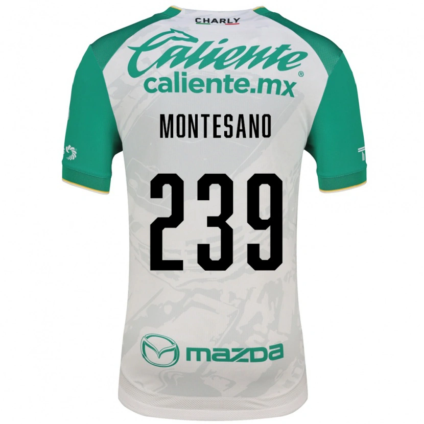 Danxen Män Jesús Montesano #239 Ljusgrön Vit Bortatröja Matchtröjor 2026/27 Tröjor T-Tröja