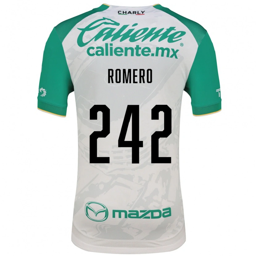Danxen Män Alan Romero #242 Ljusgrön Vit Bortatröja Matchtröjor 2026/27 Tröjor T-Tröja