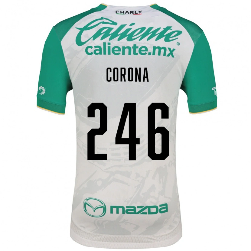 Danxen Män Michael Corona #246 Ljusgrön Vit Bortatröja Matchtröjor 2026/27 Tröjor T-Tröja