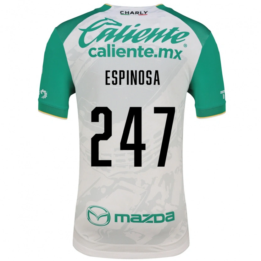 Danxen Män Issac Espinosa #247 Ljusgrön Vit Bortatröja Matchtröjor 2026/27 Tröjor T-Tröja