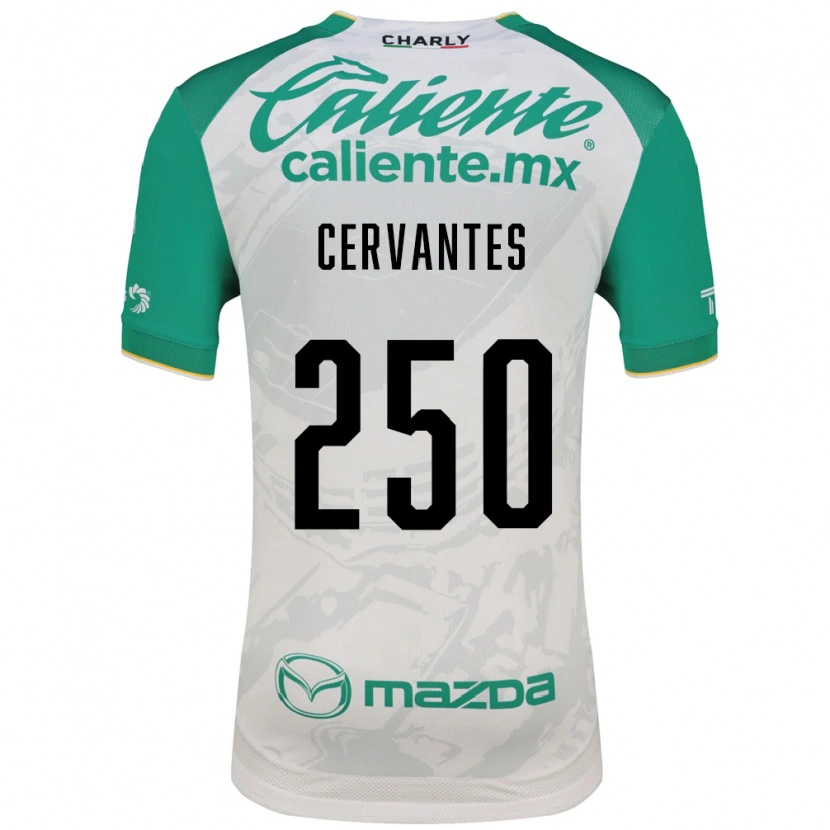 Danxen Män Christian Cervantes #250 Ljusgrön Vit Bortatröja Matchtröjor 2026/27 Tröjor T-Tröja