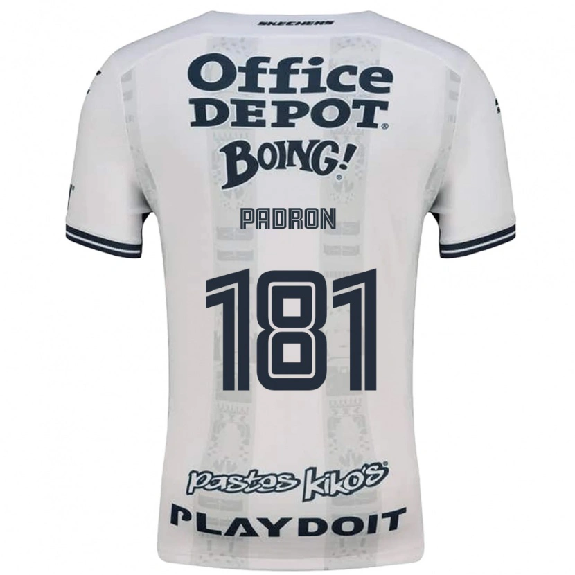 Danxen Män Romeo Padrón #181 Röd Vit Svart Bortatröja Matchtröjor 2026/27 Tröjor T-Tröja