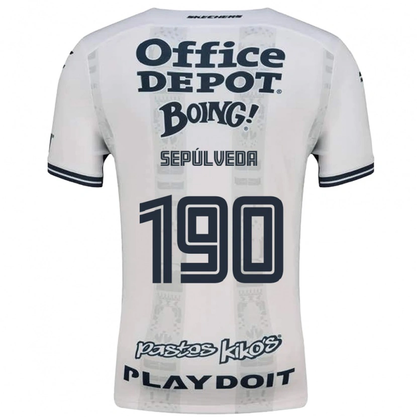 Danxen Män Jeremy Sepúlveda #190 Röd Vit Svart Bortatröja Matchtröjor 2026/27 Tröjor T-Tröja
