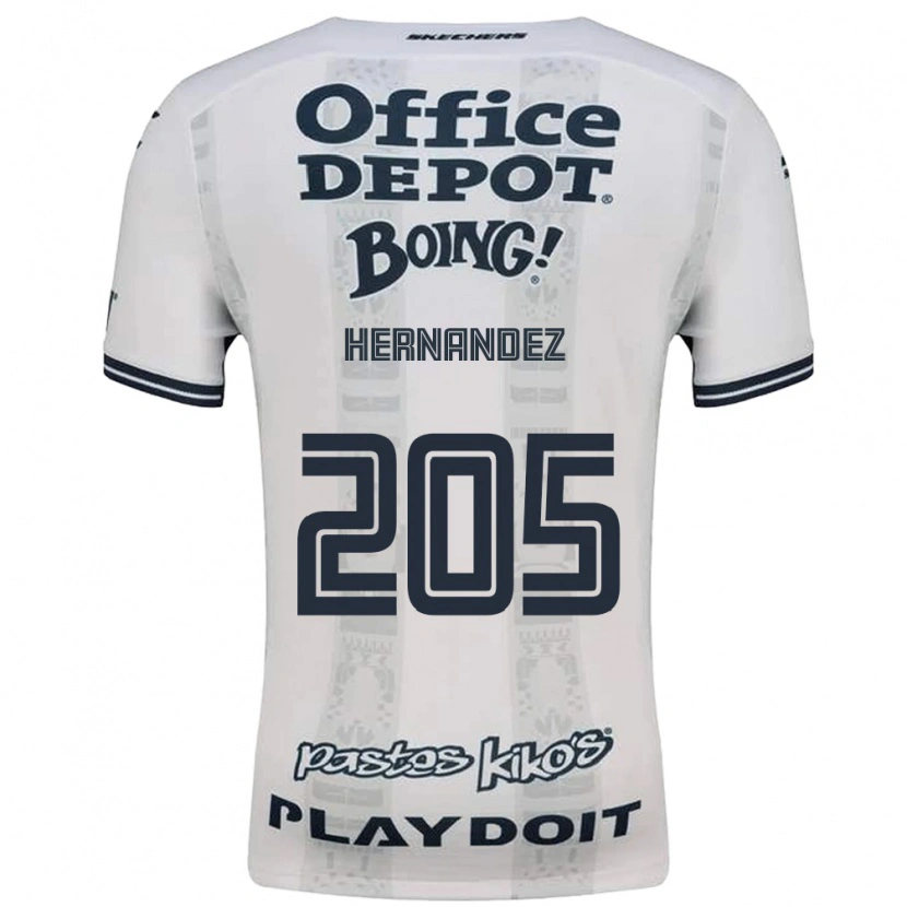 Danxen Män Sergio Hernández #205 Röd Vit Svart Bortatröja Matchtröjor 2026/27 Tröjor T-Tröja