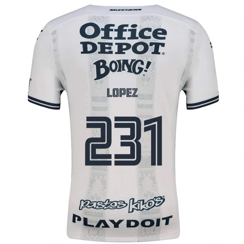 Danxen Män Víctor López #231 Röd Vit Svart Bortatröja Matchtröjor 2026/27 Tröjor T-Tröja