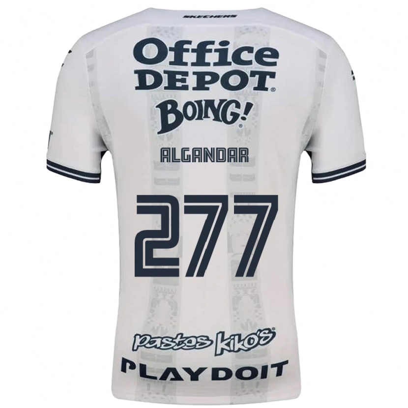 Danxen Män Luis Algandar #277 Röd Vit Svart Bortatröja Matchtröjor 2026/27 Tröjor T-Tröja