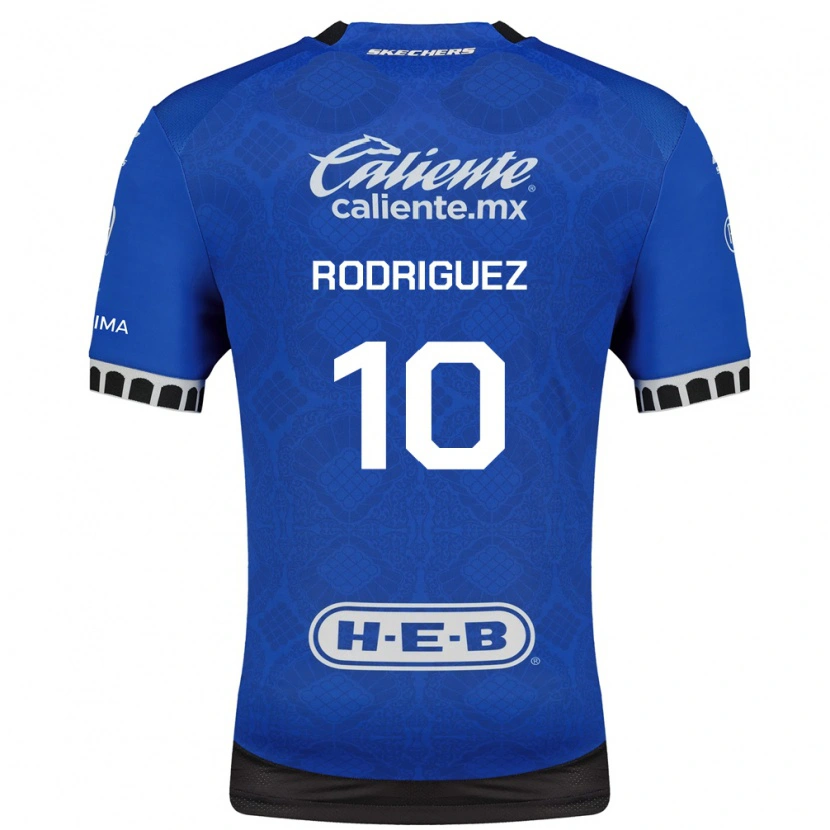 Danxen Män Lucas Rodriguez #10 Kungligt Blå Vit Svart Bortatröja Matchtröjor 2026/27 Tröjor T-Tröja