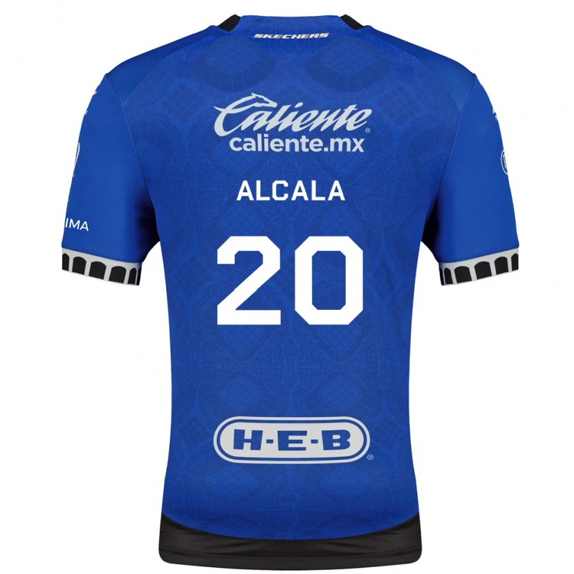 Danxen Män Álex Alcalá #20 Kungligt Blå Vit Svart Bortatröja Matchtröjor 2026/27 Tröjor T-Tröja