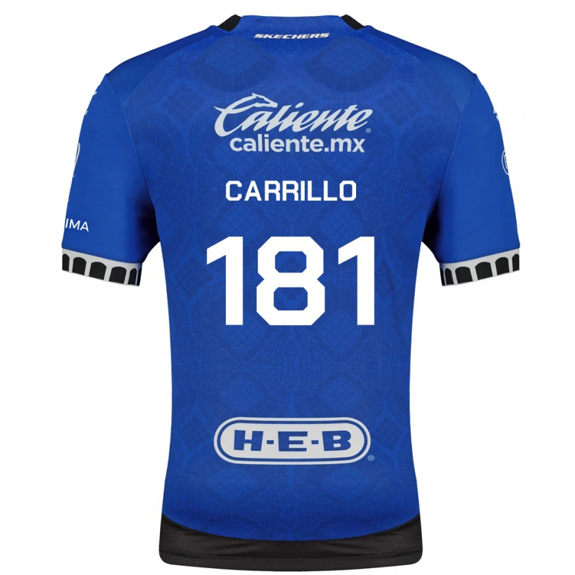 Danxen Män Ángel Carrillo #181 Kungligt Blå Vit Svart Bortatröja Matchtröjor 2026/27 Tröjor T-Tröja