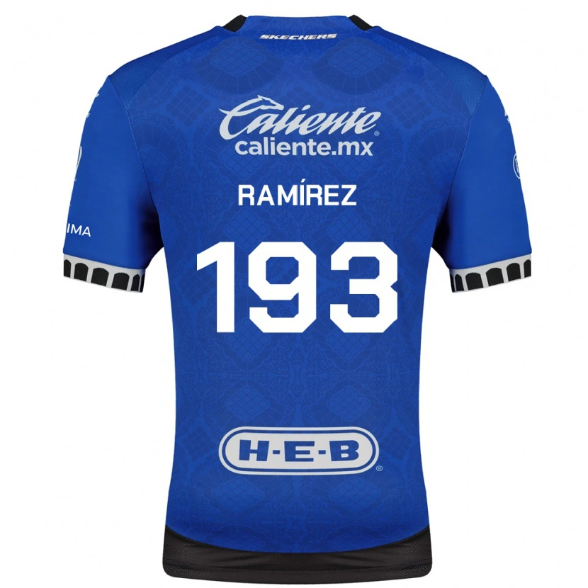 Danxen Män Ángel Ramírez #193 Kungligt Blå Vit Svart Bortatröja Matchtröjor 2026/27 Tröjor T-Tröja