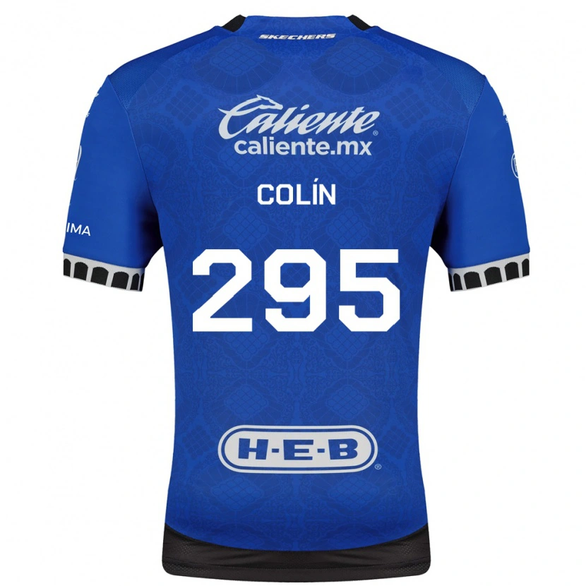 Danxen Män Osvaldo Colín #295 Kungligt Blå Vit Svart Bortatröja Matchtröjor 2026/27 Tröjor T-Tröja