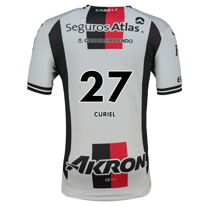 Danxen Män Alexa Curiel #27 Vit Röd Svart Bortatröja Matchtröjor 2026/27 Tröjor T-Tröja