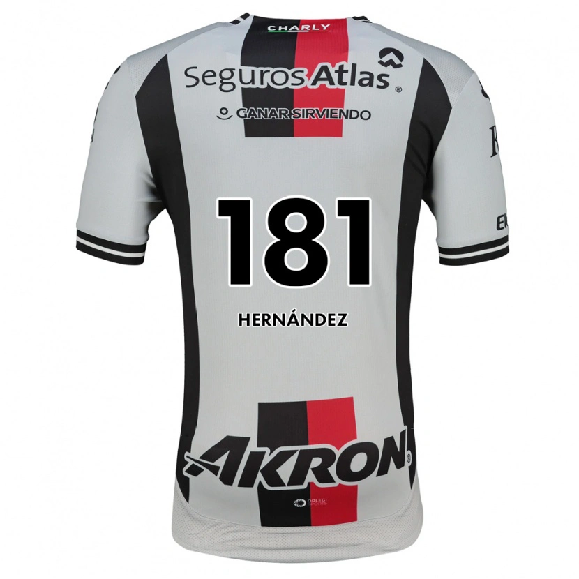 Danxen Män Luis Hernández #181 Vit Röd Svart Bortatröja Matchtröjor 2026/27 Tröjor T-Tröja