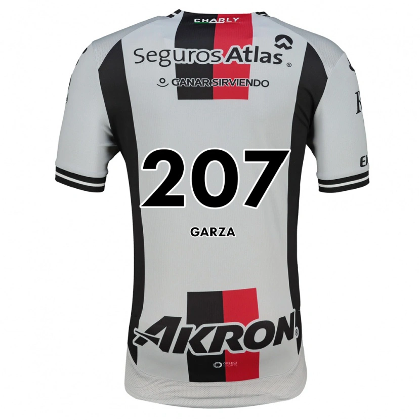 Danxen Män Rodolfo Garza #207 Vit Röd Svart Bortatröja Matchtröjor 2026/27 Tröjor T-Tröja