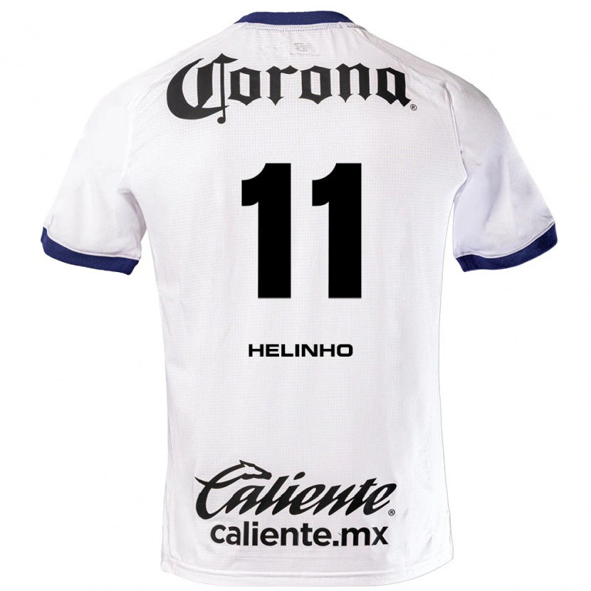 Danxen Män Helinho #11 Vit Blå Svart Bortatröja Matchtröjor 2026/27 Tröjor T-Tröja