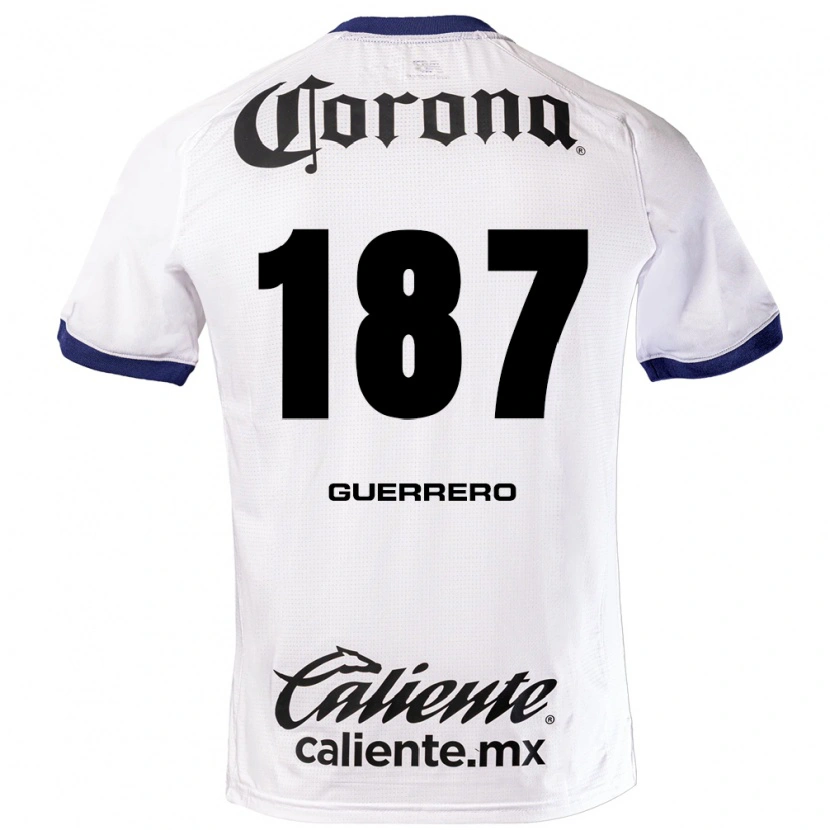 Danxen Män Dominic Guerrero #187 Vit Blå Svart Bortatröja Matchtröjor 2026/27 Tröjor T-Tröja