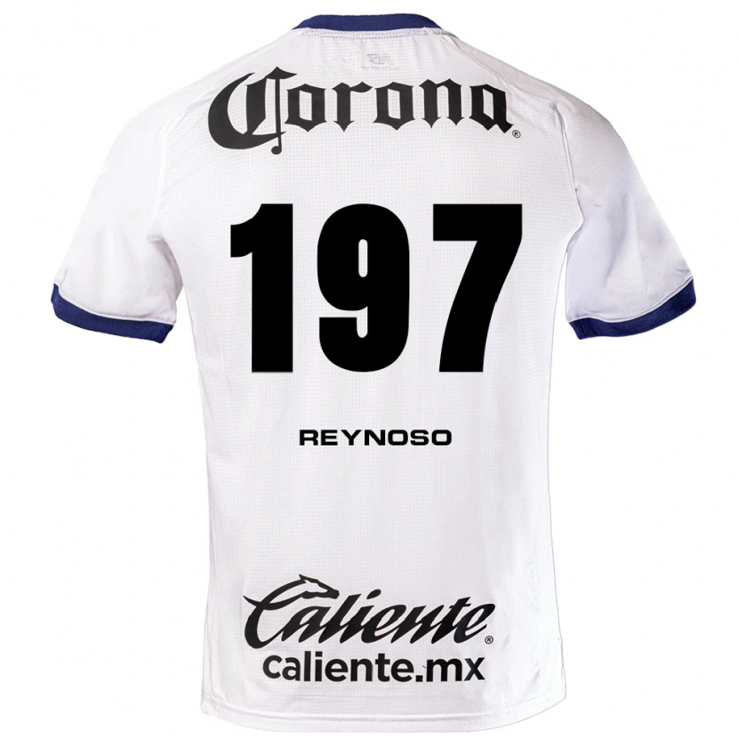 Danxen Män Daniel Reynoso #197 Vit Blå Svart Bortatröja Matchtröjor 2026/27 Tröjor T-Tröja