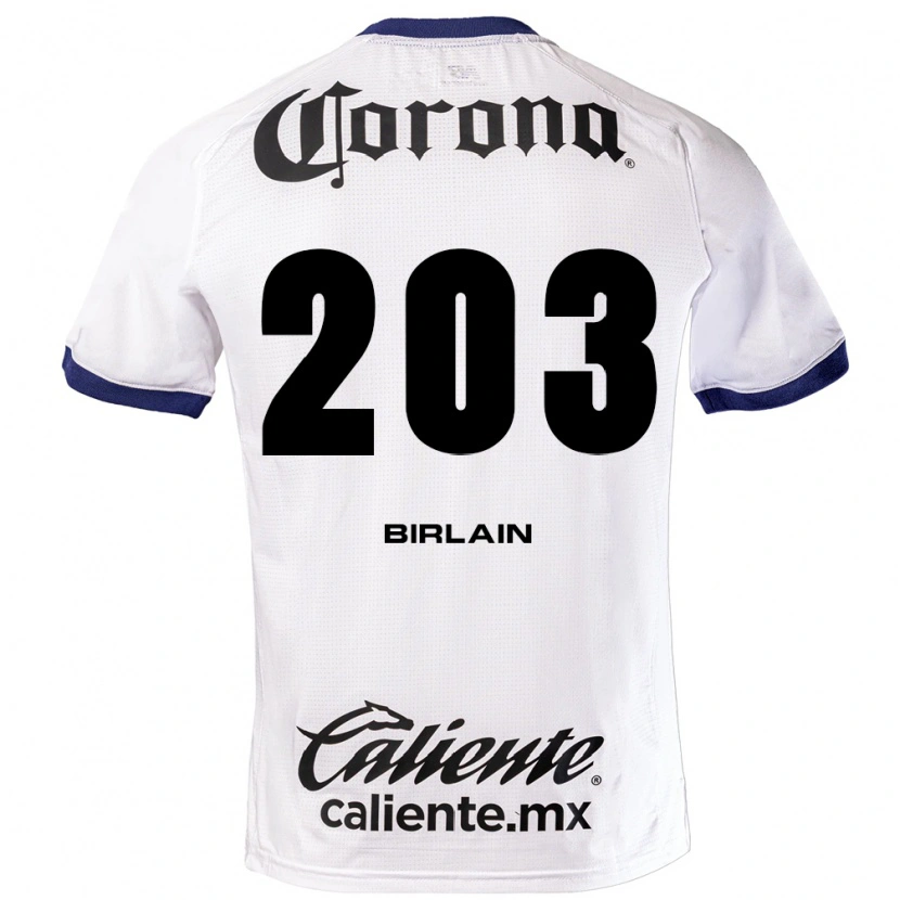 Danxen Män Luca Birlain #203 Vit Blå Svart Bortatröja Matchtröjor 2026/27 Tröjor T-Tröja