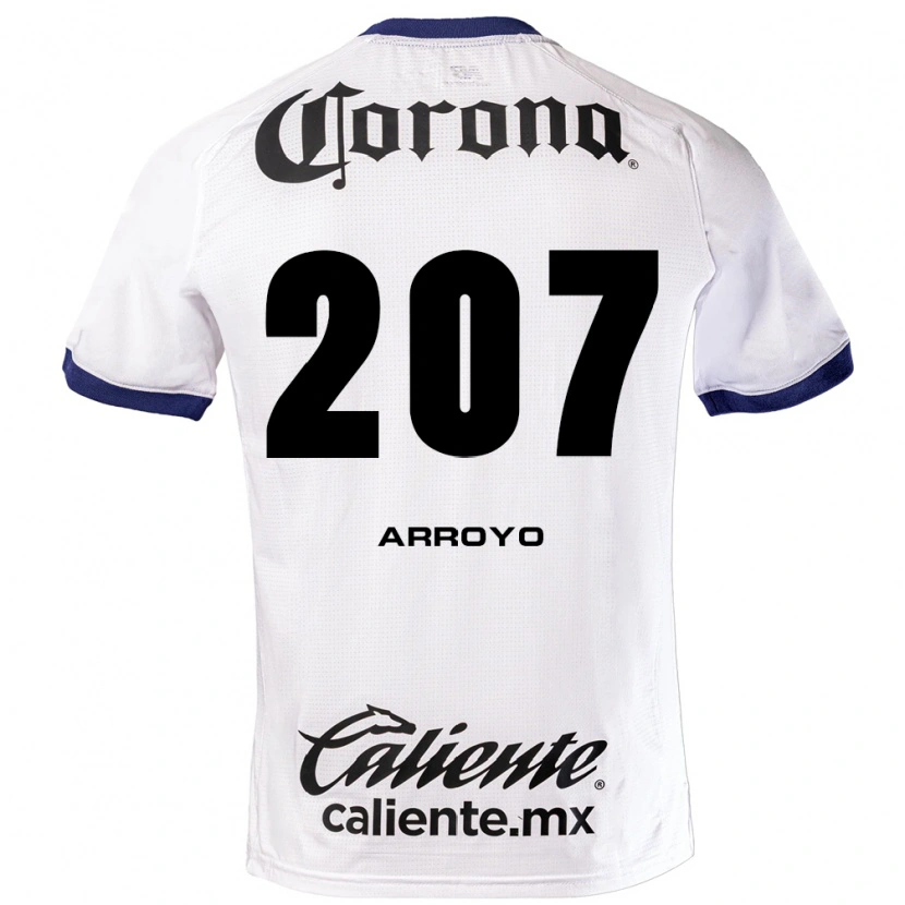 Danxen Män José Arroyo #207 Vit Blå Svart Bortatröja Matchtröjor 2026/27 Tröjor T-Tröja