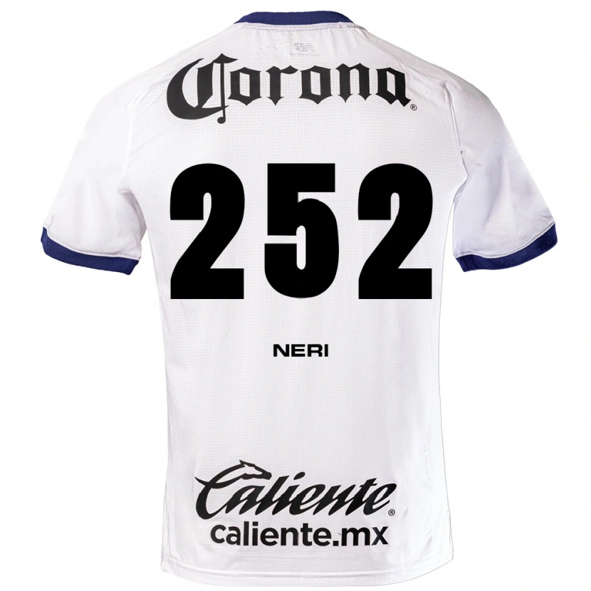 Danxen Män Luis Neri #252 Vit Blå Svart Bortatröja Matchtröjor 2026/27 Tröjor T-Tröja