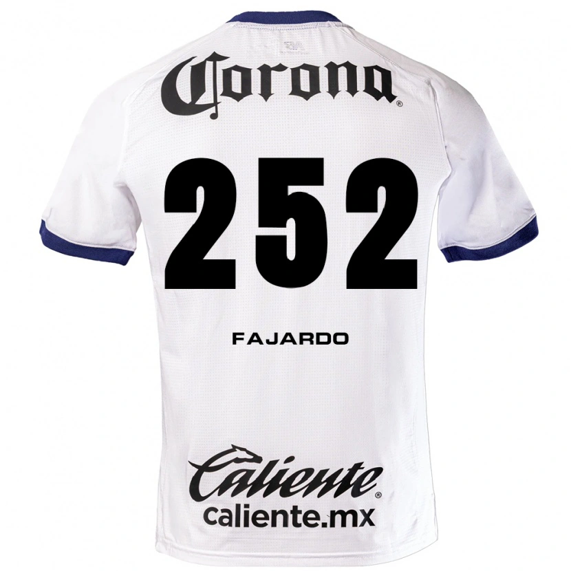 Danxen Män Rafael Fajardo #252 Vit Blå Svart Bortatröja Matchtröjor 2026/27 Tröjor T-Tröja