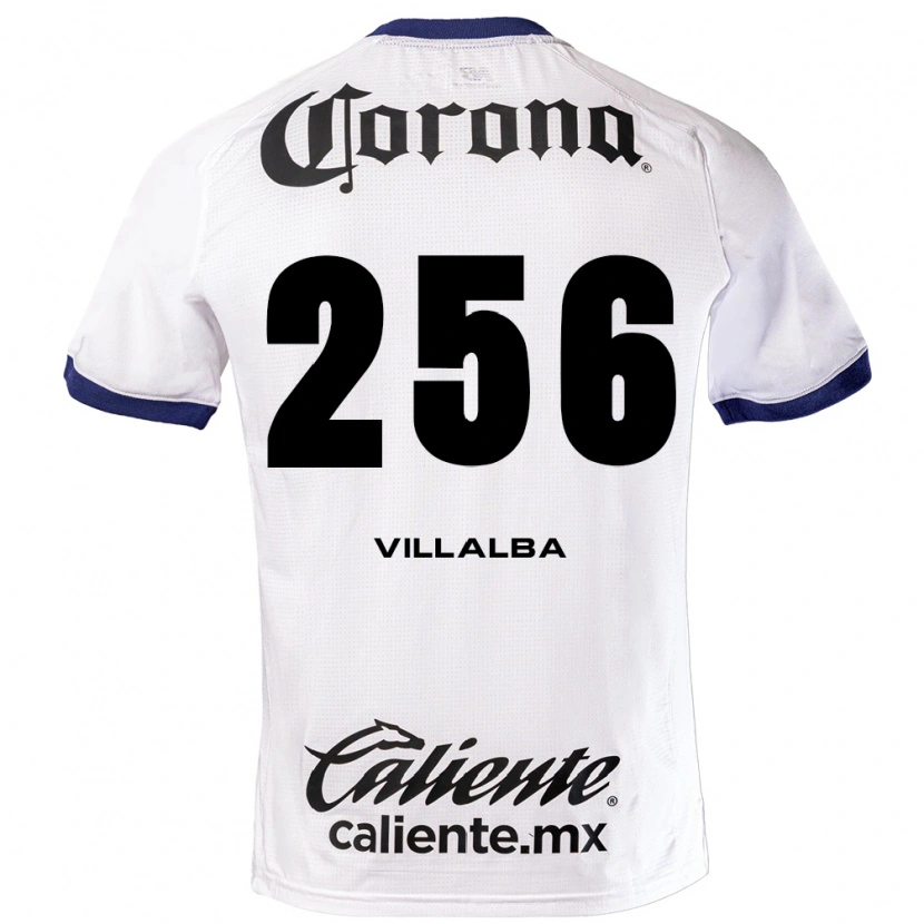 Danxen Män Uriel Villalba #256 Vit Blå Svart Bortatröja Matchtröjor 2026/27 Tröjor T-Tröja