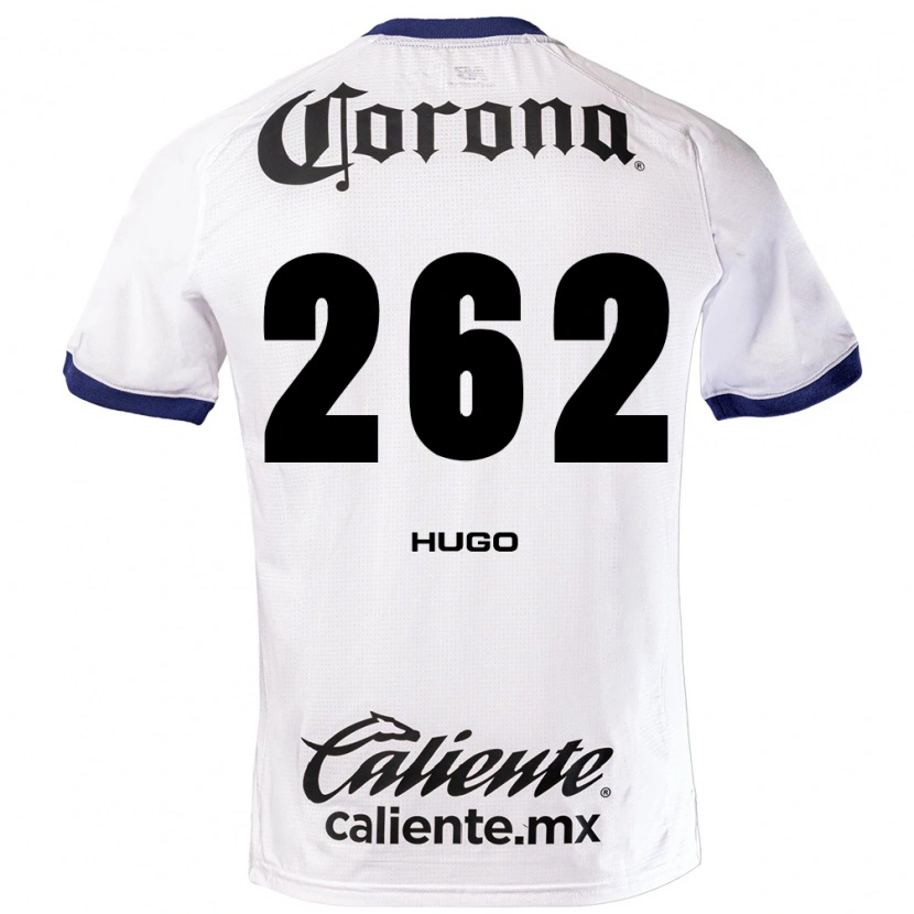 Danxen Män Hugo Maximiliano González #262 Vit Blå Svart Bortatröja Matchtröjor 2026/27 Tröjor T-Tröja