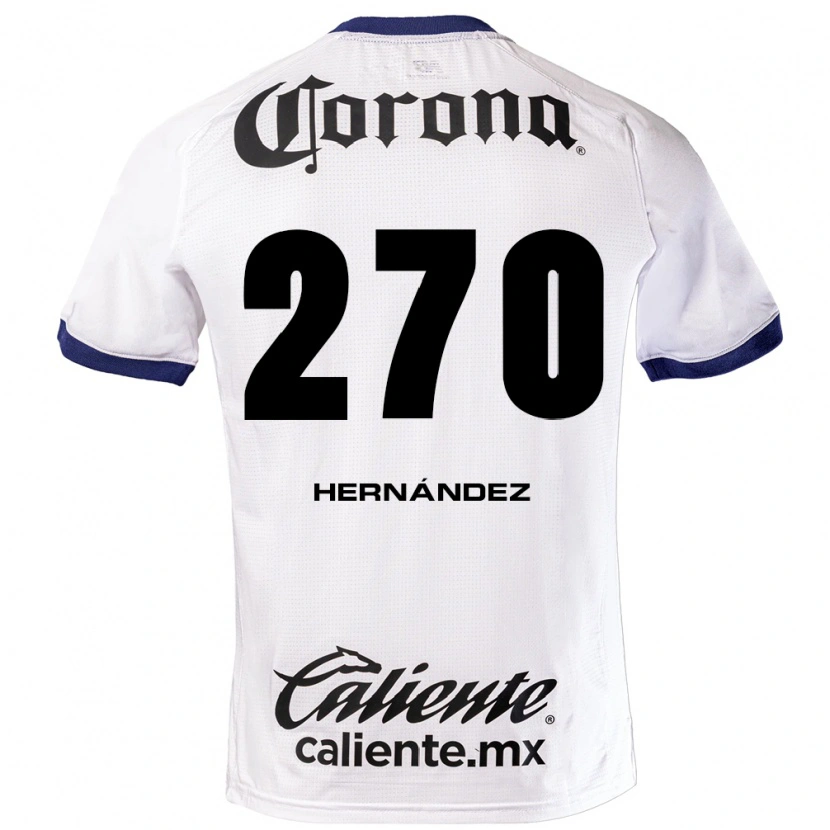 Danxen Män Alberto Hernández #270 Vit Blå Svart Bortatröja Matchtröjor 2026/27 Tröjor T-Tröja