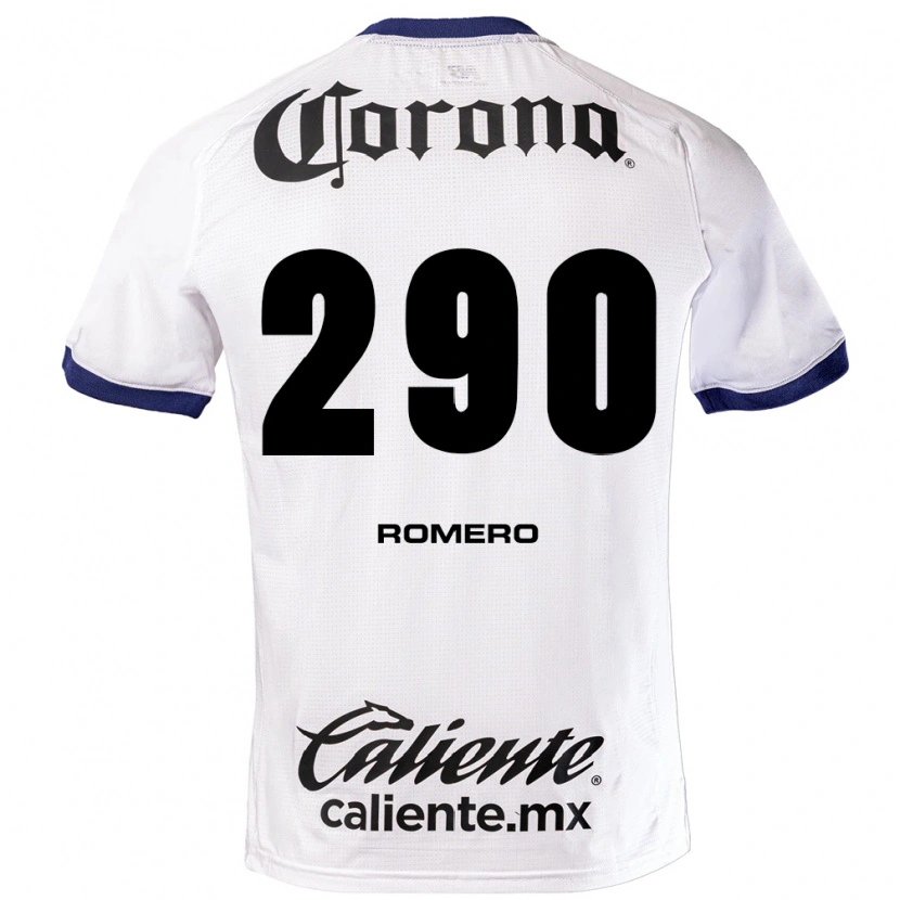 Danxen Män Marvin Romero #290 Vit Blå Svart Bortatröja Matchtröjor 2026/27 Tröjor T-Tröja