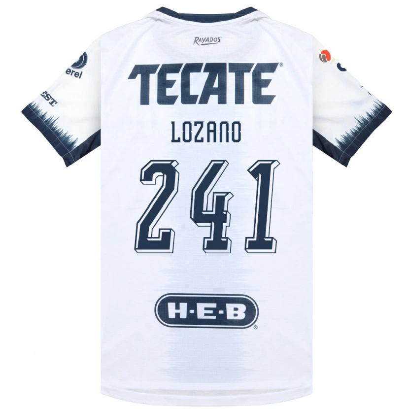 Danxen Män Ronald Lozano #241 Vit Bläckblå Röd Bortatröja Matchtröjor 2026/27 Tröjor T-Tröja