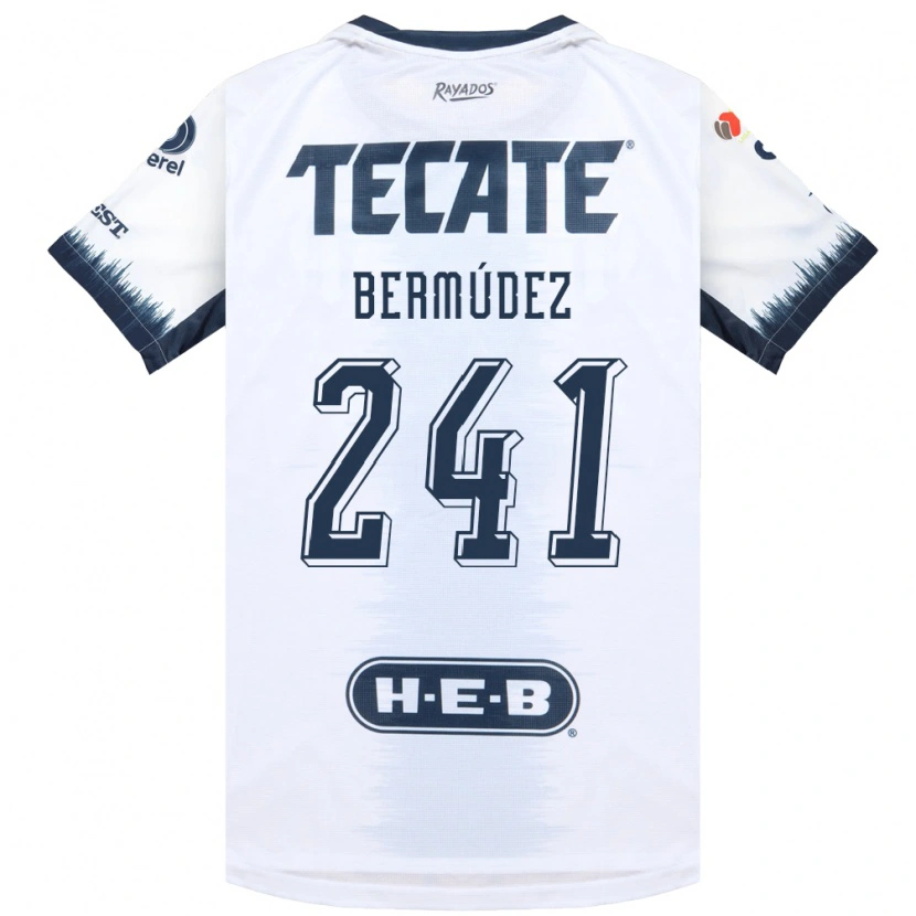 Danxen Män Santiago Bermúdez #241 Vit Bläckblå Röd Bortatröja Matchtröjor 2026/27 Tröjor T-Tröja