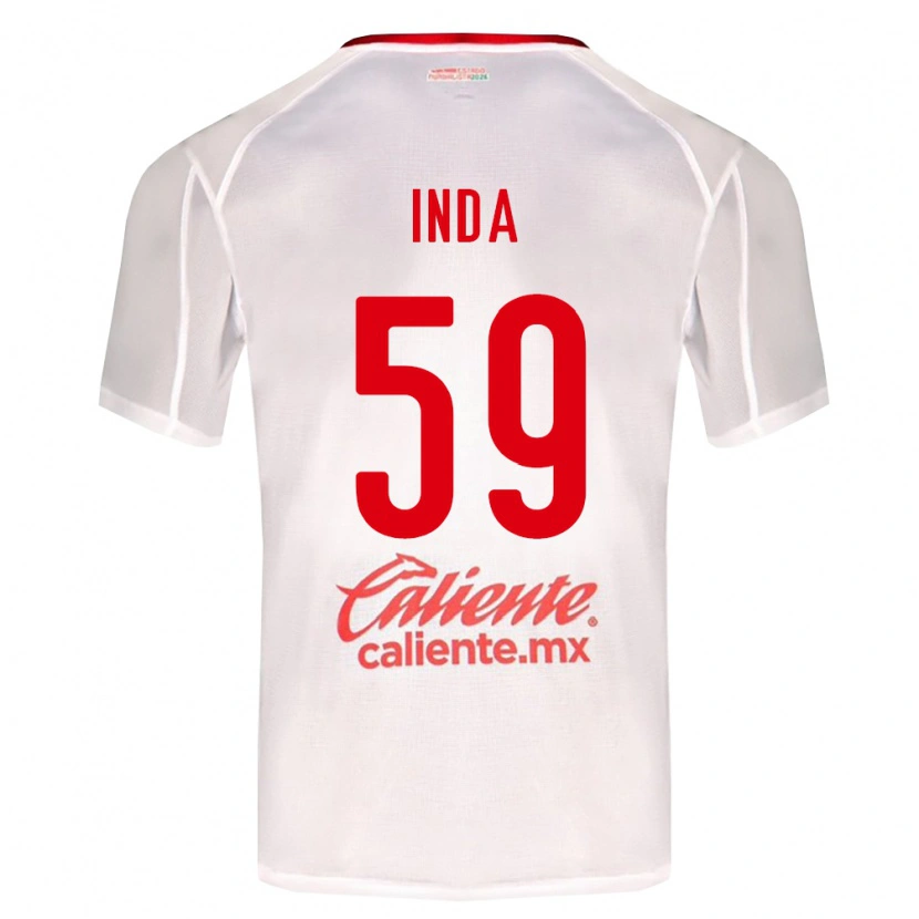 Danxen Män Samir Inda #59 Vit Grön Röd Bortatröja Matchtröjor 2026/27 Tröjor T-Tröja