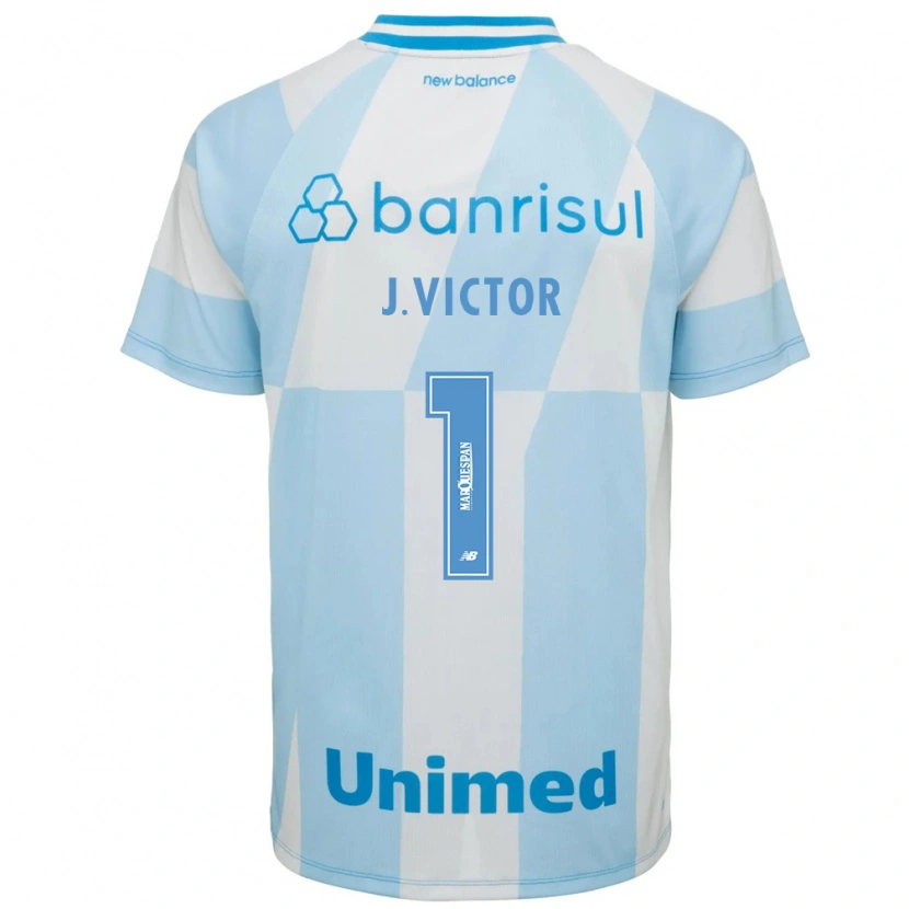 Danxen Män João Victor #1 Ljusblå Vit Bortatröja Matchtröjor 2026/27 Tröjor T-Tröja